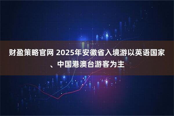财盈策略官网 2025年安徽省入境游以英语国家、中国港澳台游客为主
