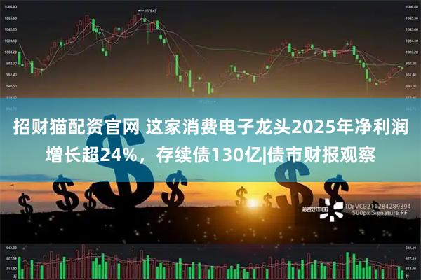 招财猫配资官网 这家消费电子龙头2025年净利润增长超24%，存续债130亿|债市财报观察